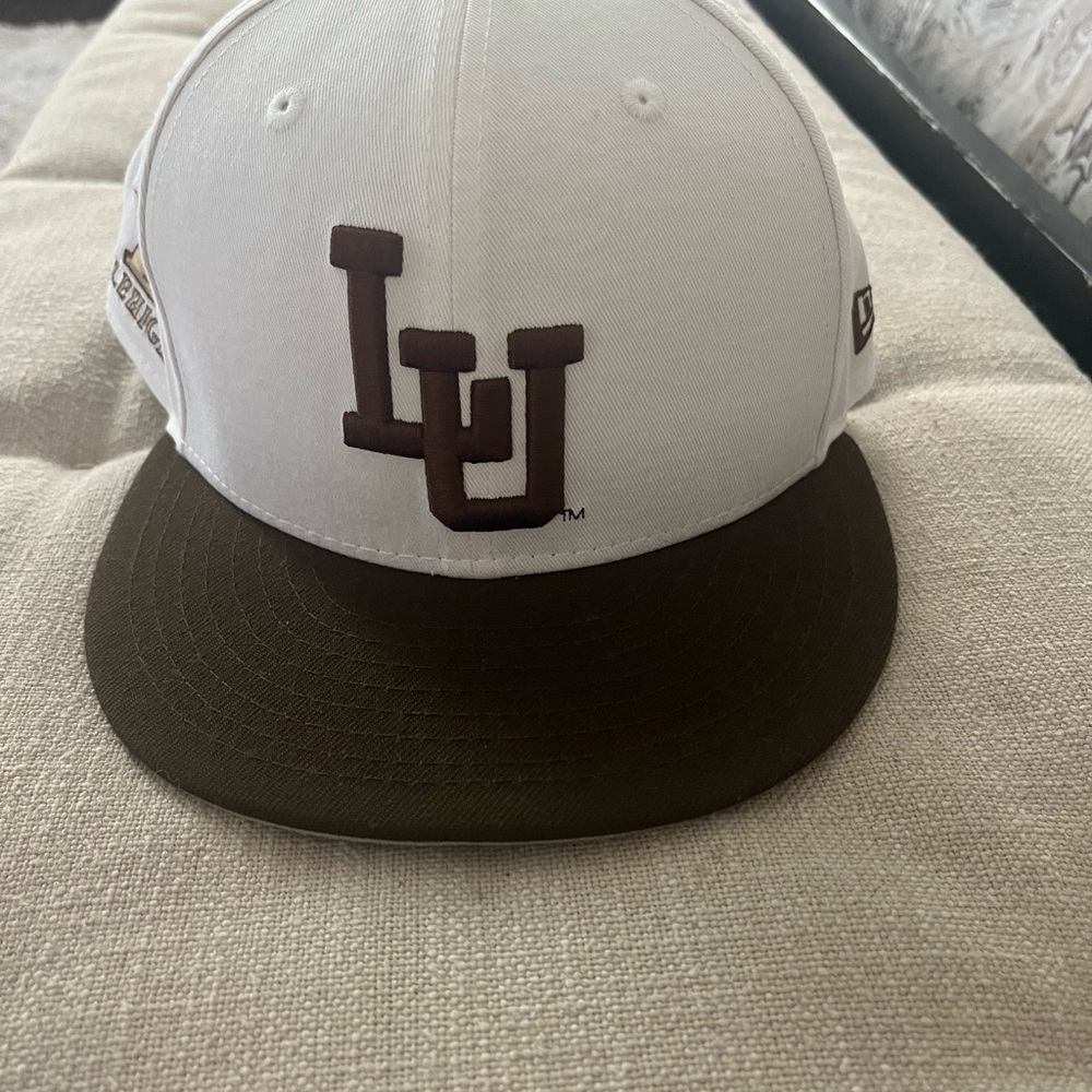 9fifty White and Brown Cap